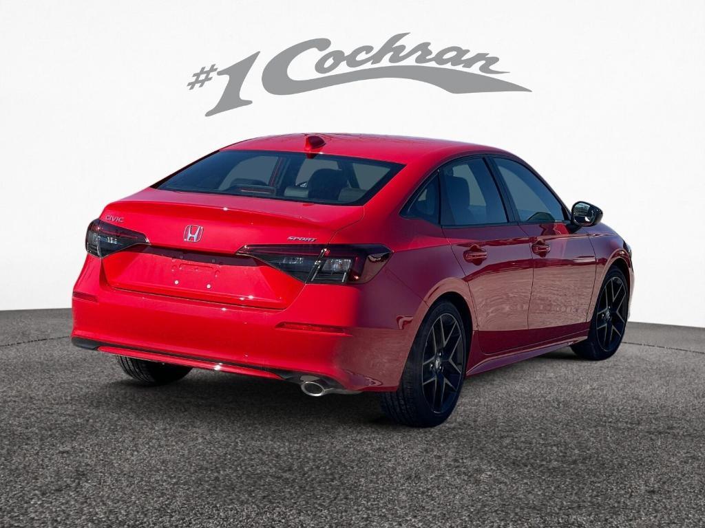 new 2025 Honda Civic car, priced at $26,466