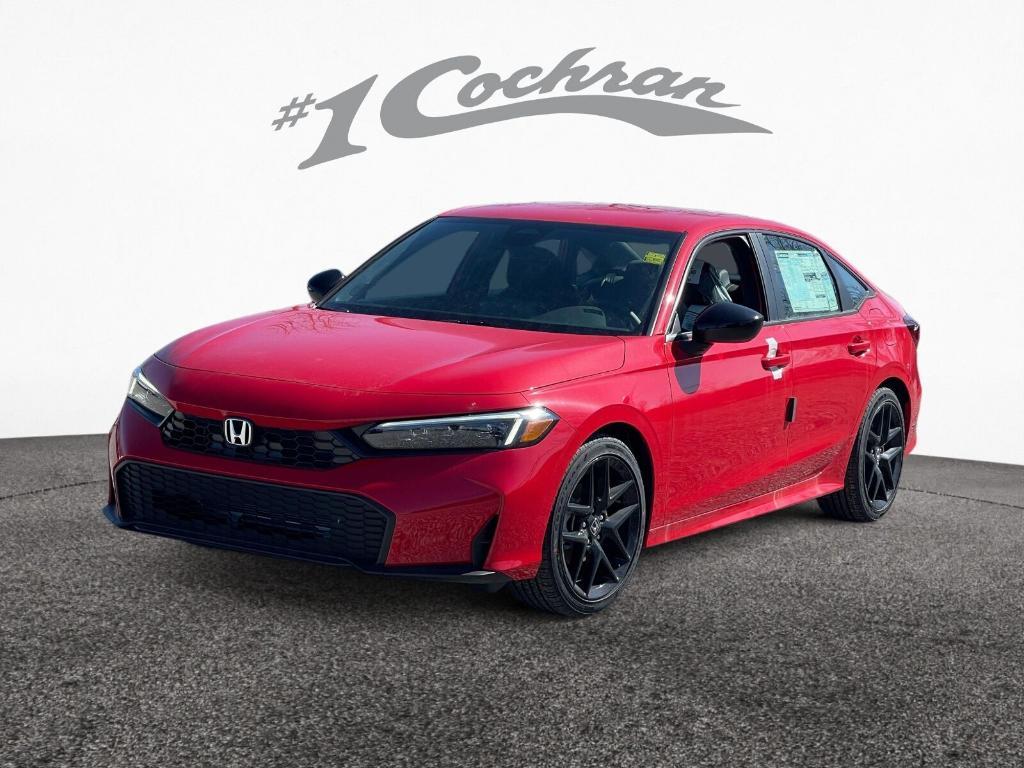 new 2025 Honda Civic car, priced at $26,466