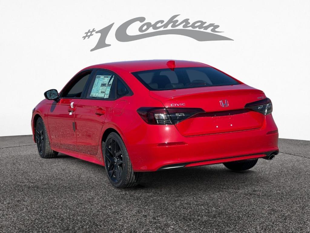 new 2025 Honda Civic car, priced at $26,466