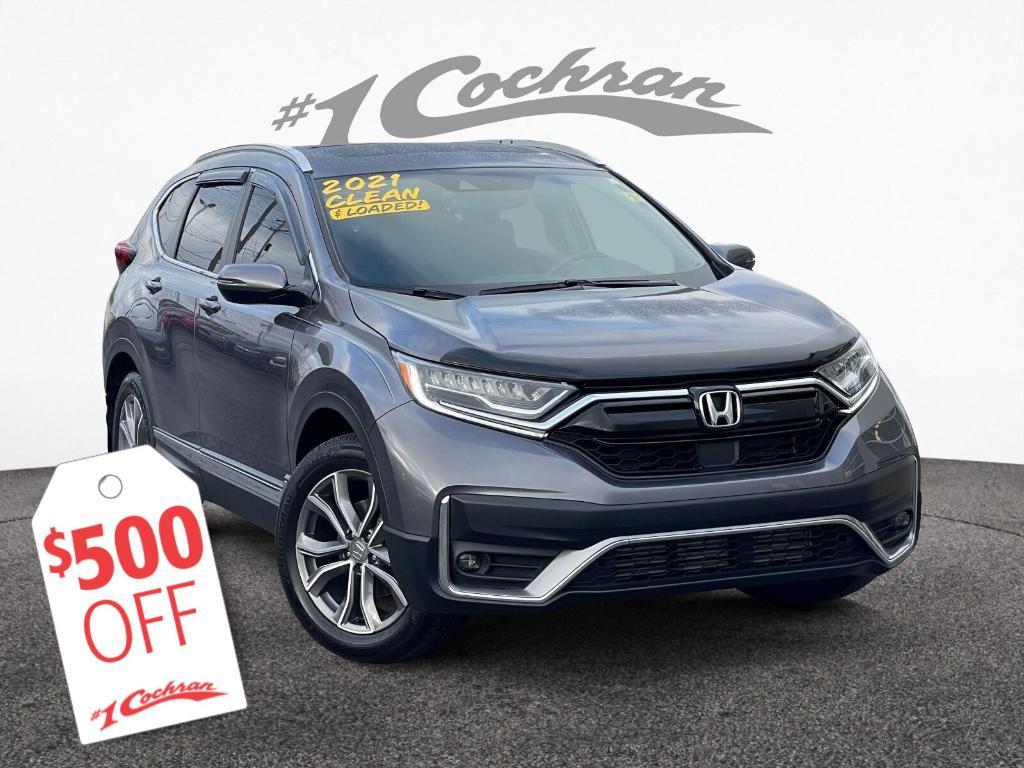 used 2021 Honda CR-V car, priced at $29,116
