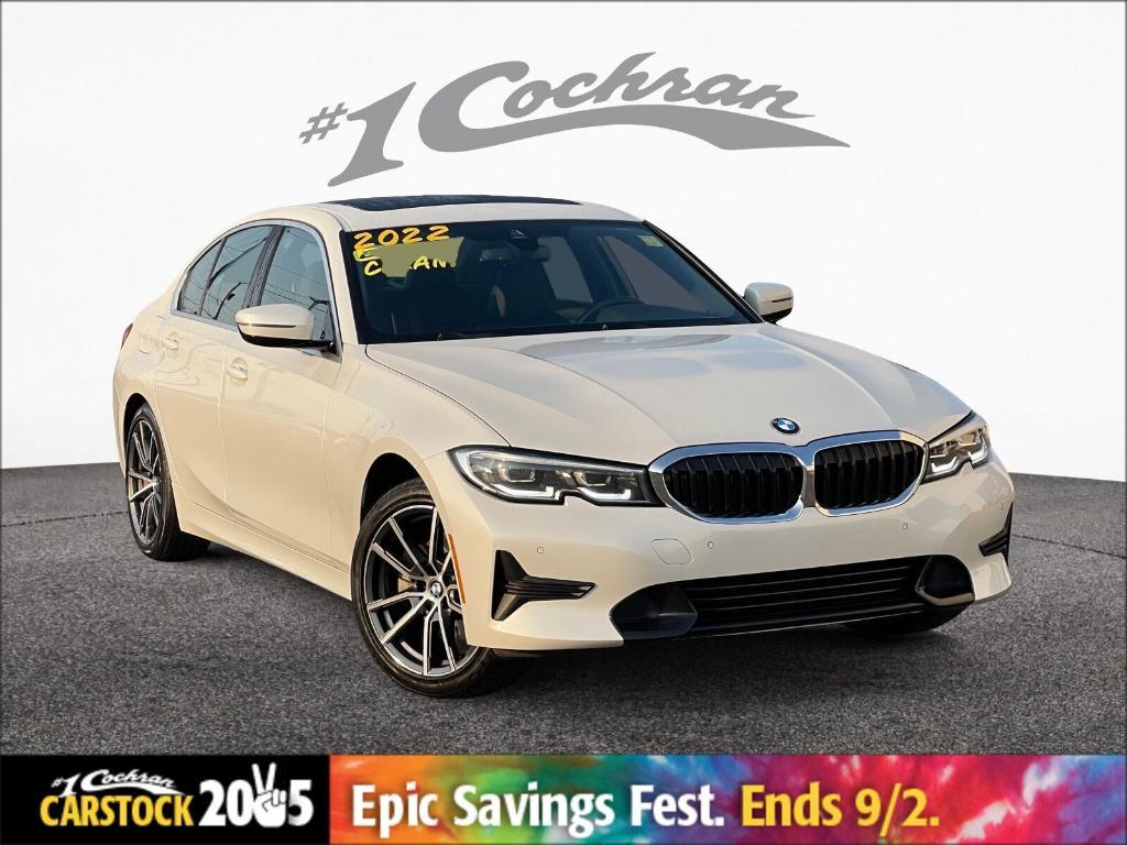 used 2022 BMW 330 car, priced at $29,800