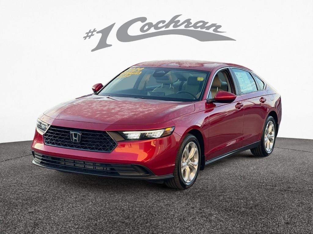 used 2024 Honda Accord car, priced at $23,866
