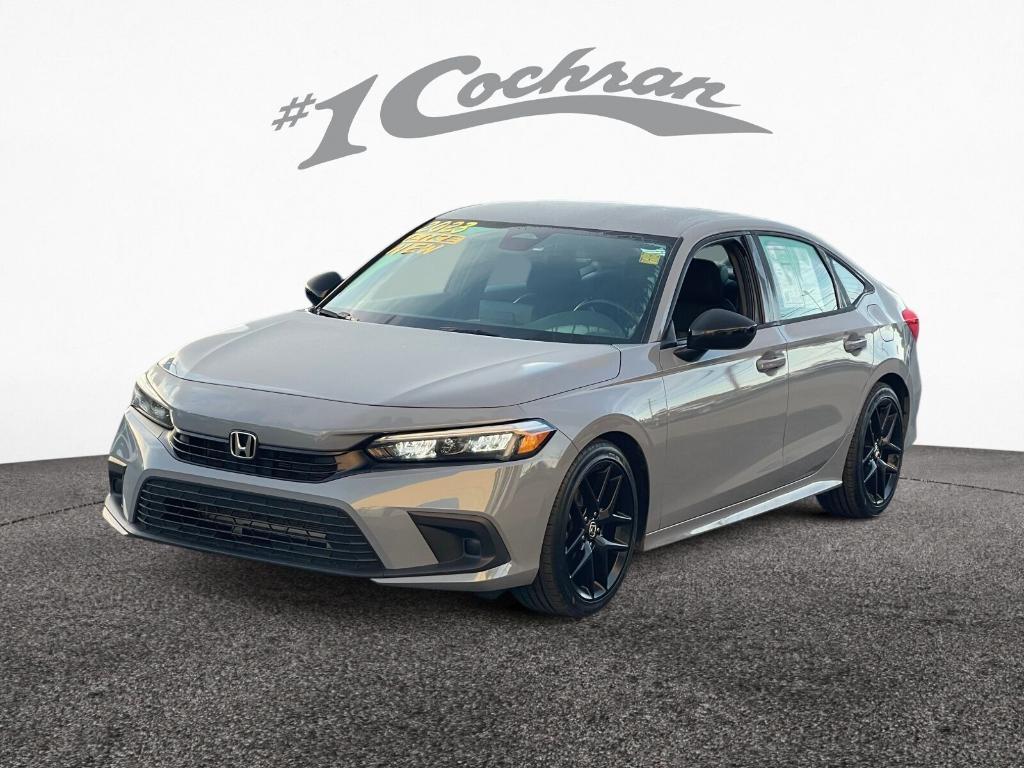 used 2023 Honda Civic car, priced at $24,500