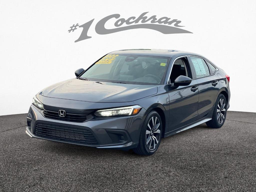 used 2022 Honda Civic car, priced at $24,000