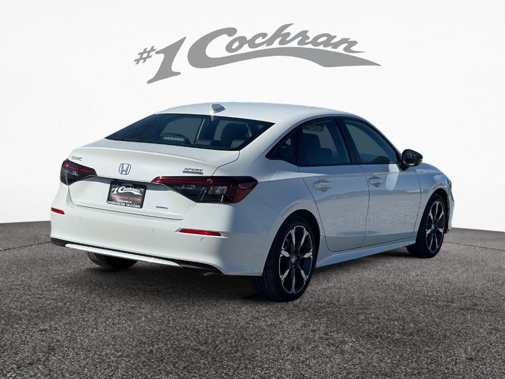 new 2025 Honda Civic Hybrid car, priced at $31,853