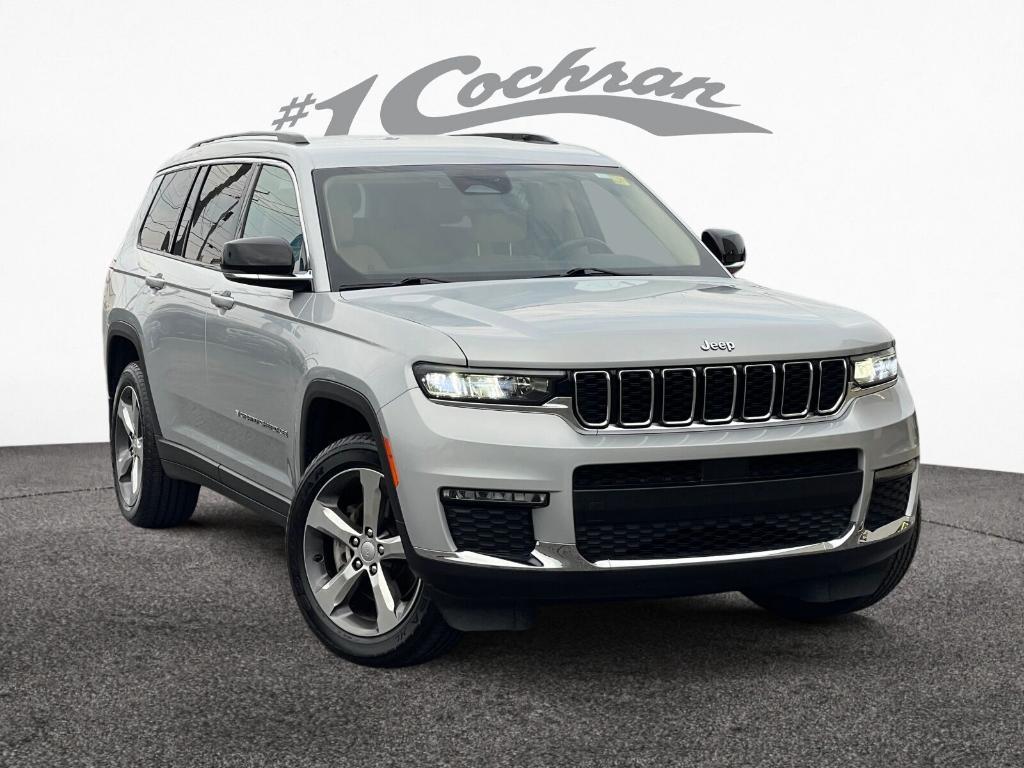 used 2021 Jeep Grand Cherokee L car, priced at $29,500