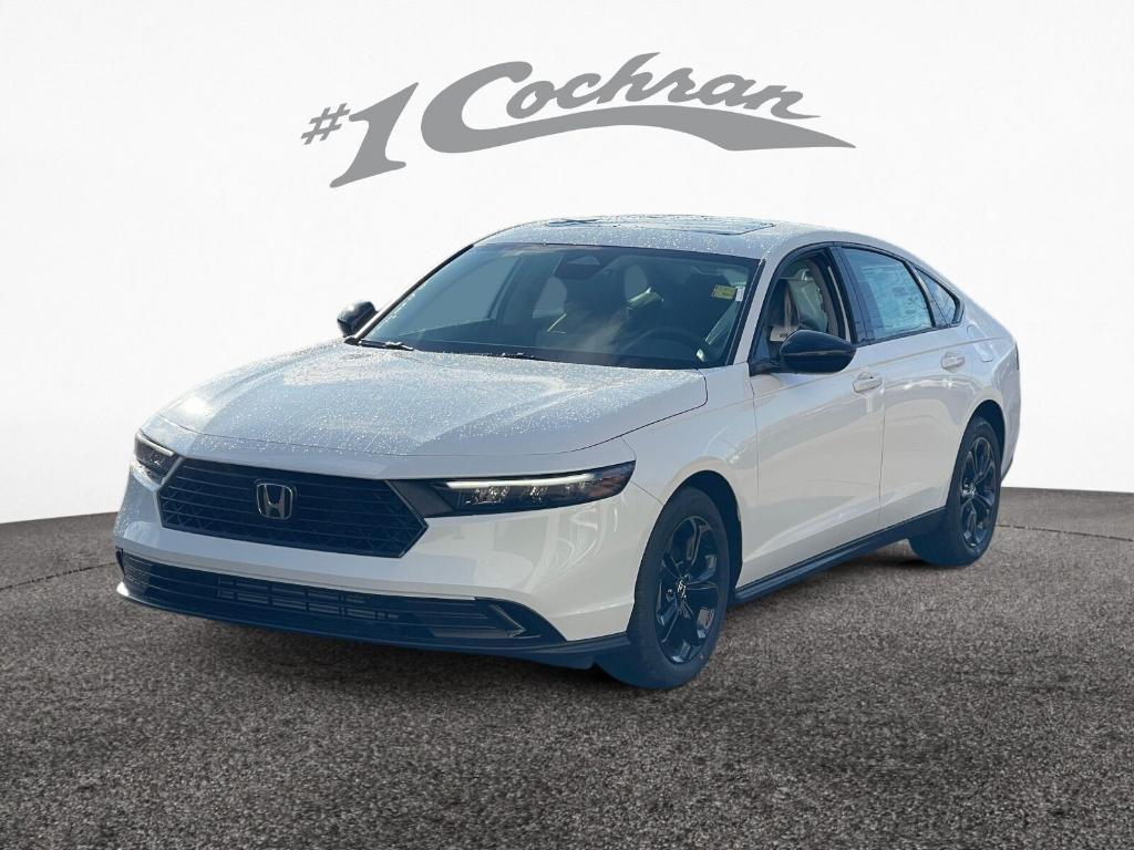 new 2025 Honda Accord car, priced at $30,630