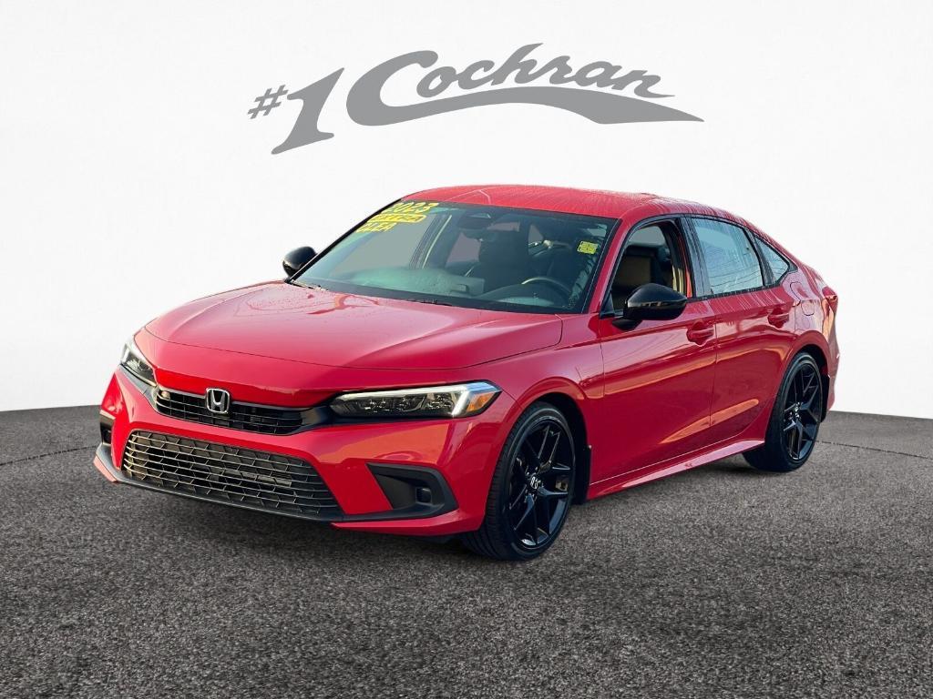 used 2023 Honda Civic car, priced at $24,500