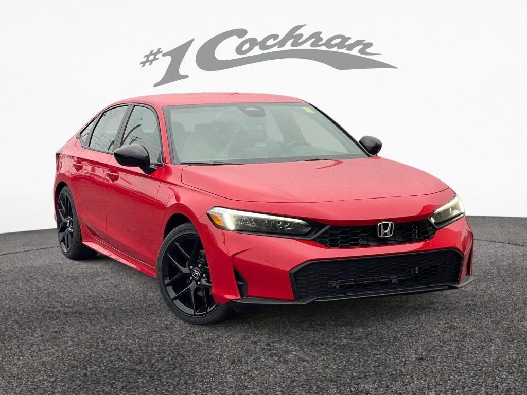 new 2026 Honda Civic car, priced at $26,640