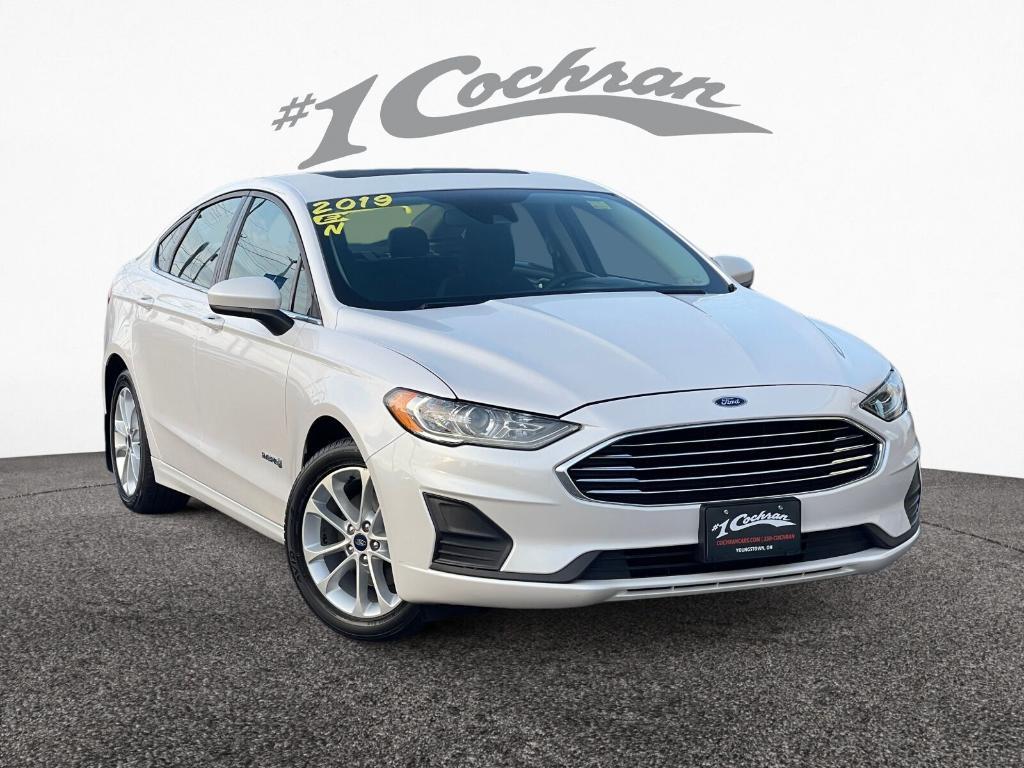 used 2019 Ford Fusion Hybrid car, priced at $14,500