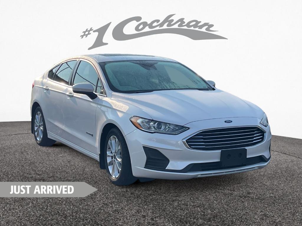 used 2019 Ford Fusion Hybrid car, priced at $15,293