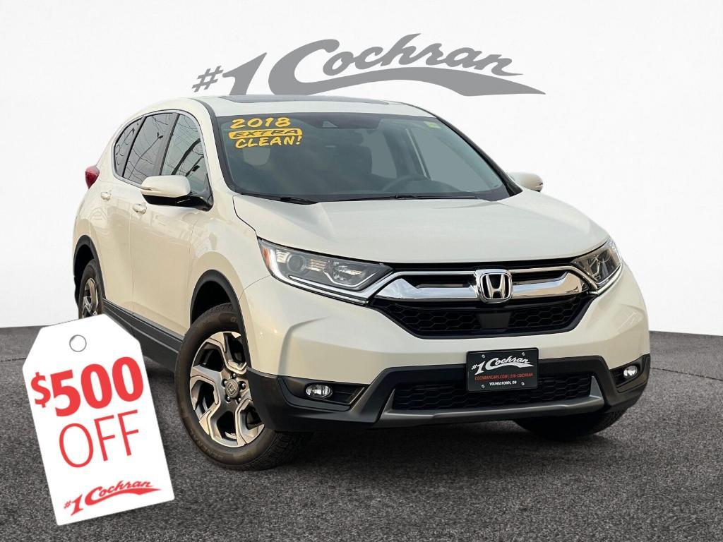 used 2018 Honda CR-V car, priced at $21,807