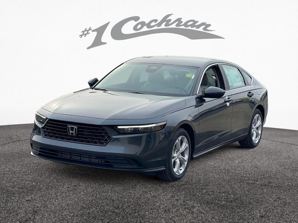 new 2025 Honda Accord car, priced at $28,557