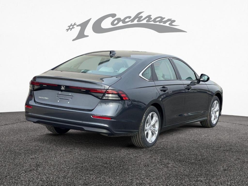 new 2025 Honda Accord car, priced at $28,557