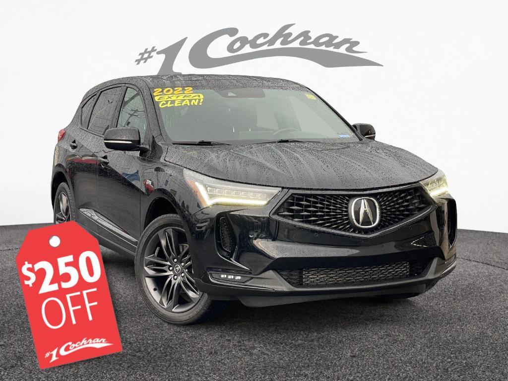 used 2022 Acura RDX car, priced at $35,902