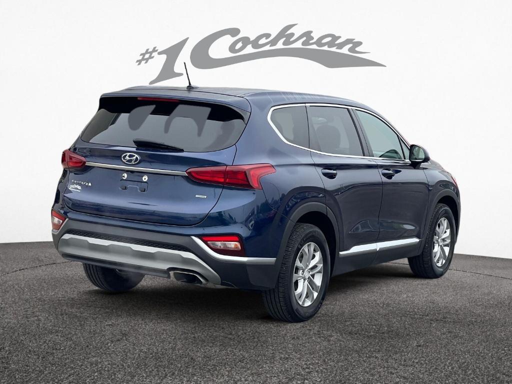 used 2019 Hyundai Santa Fe car, priced at $18,345