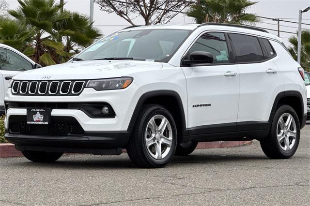 used 2023 Jeep Compass car, priced at $19,490