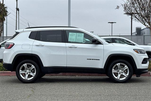 used 2023 Jeep Compass car, priced at $19,490