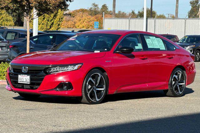 used 2022 Honda Accord Hybrid car, priced at $27,290