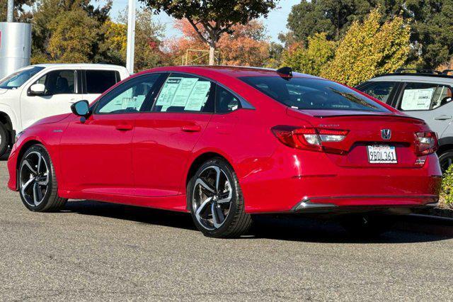 used 2022 Honda Accord Hybrid car, priced at $27,290