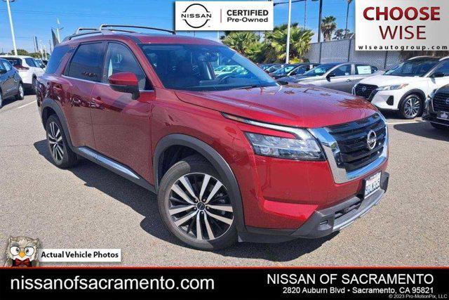 used 2023 Nissan Pathfinder car, priced at $40,590