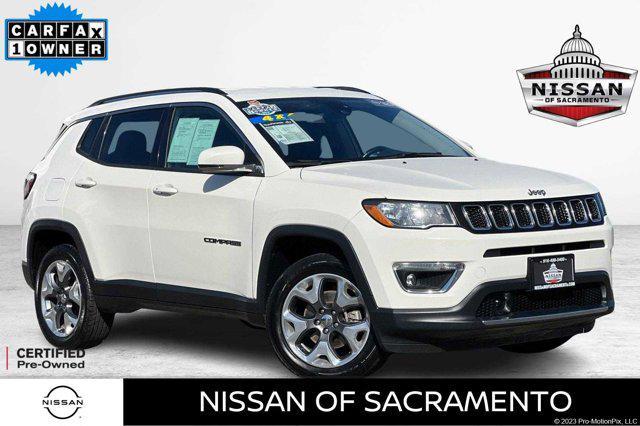 used 2021 Jeep Compass car, priced at $19,090