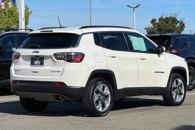 used 2021 Jeep Compass car, priced at $19,090