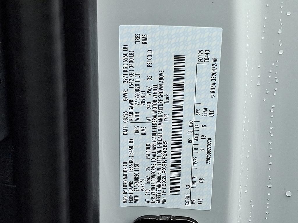 new 2025 Ford F-150 car, priced at $50,215