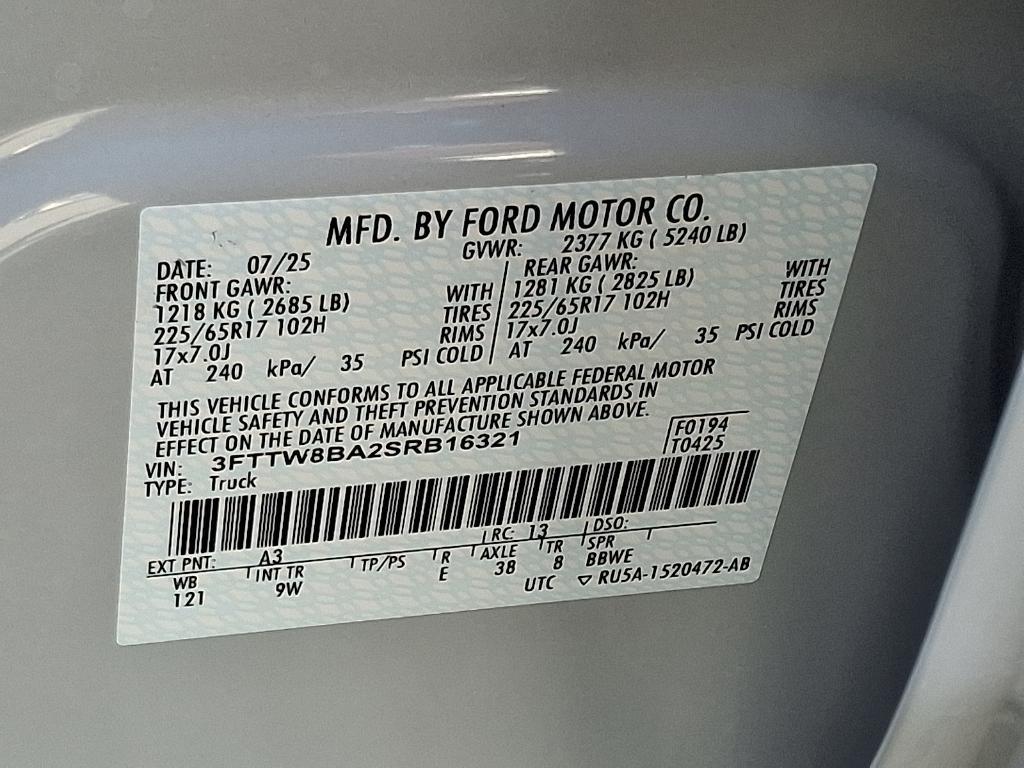 new 2025 Ford Maverick car, priced at $32,840