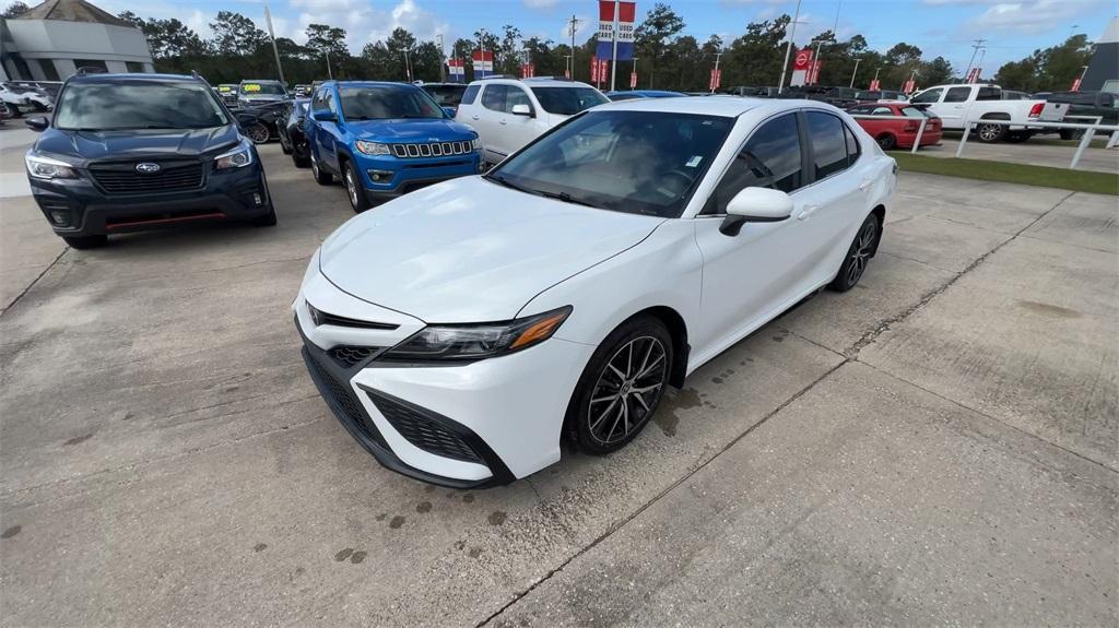 used 2021 Toyota Camry car, priced at $22,285