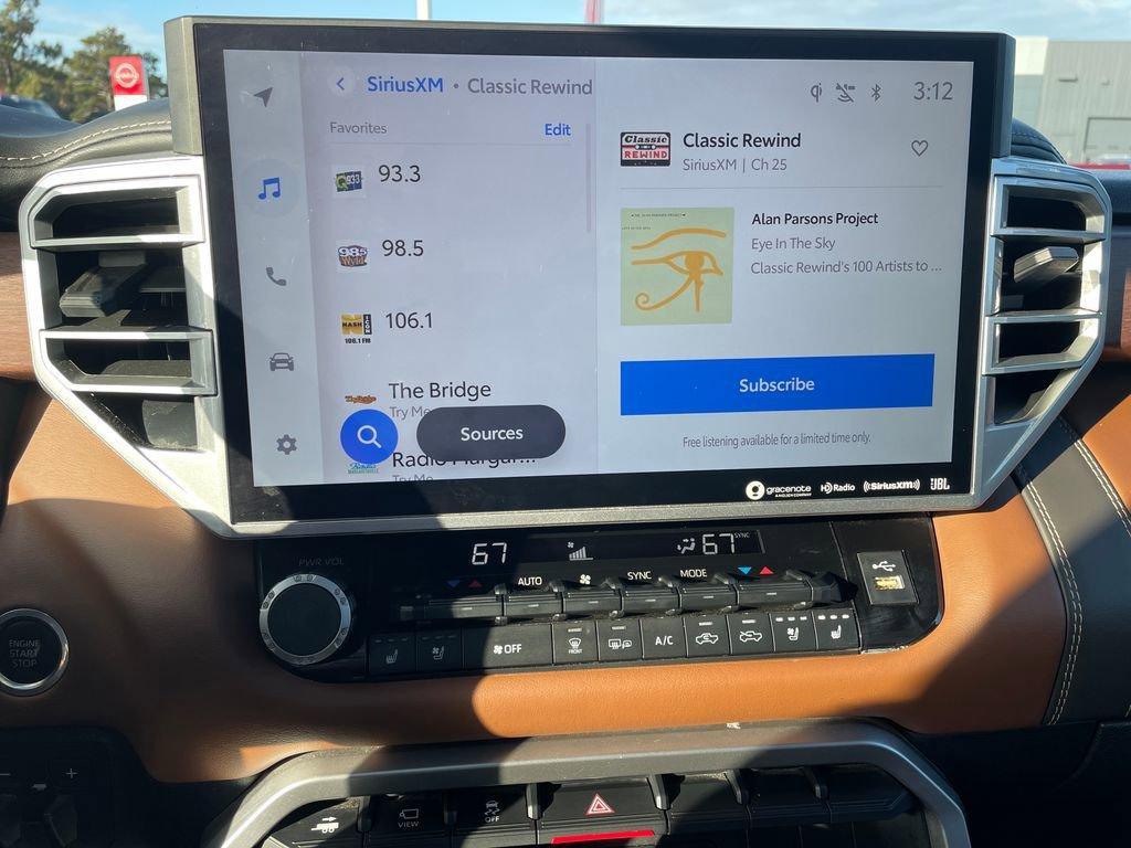 used 2023 Toyota Tundra car, priced at $49,866