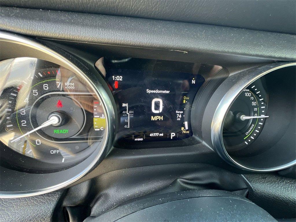 used 2023 Jeep Wrangler 4xe car, priced at $31,456