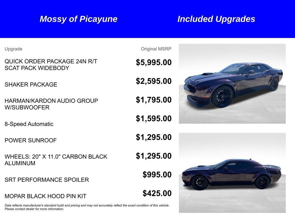 used 2022 Dodge Challenger car, priced at $43,729