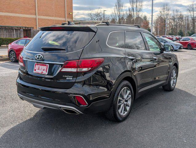 used 2017 Hyundai Santa Fe car, priced at $17,290