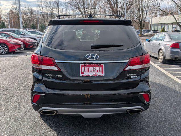 used 2017 Hyundai Santa Fe car, priced at $17,290