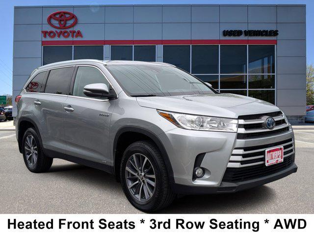 used 2019 Toyota Highlander Hybrid car, priced at $24,800