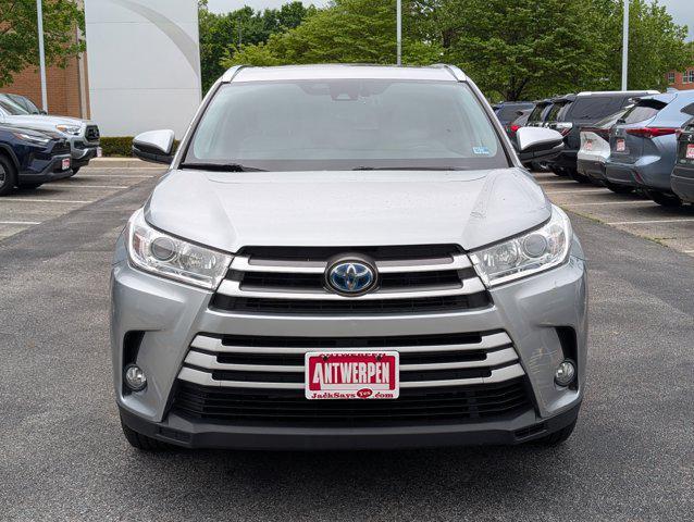 used 2019 Toyota Highlander Hybrid car, priced at $25,195