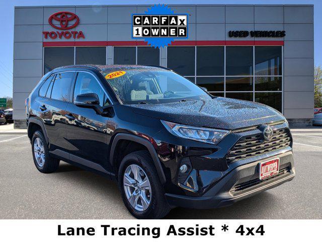 used 2021 Toyota RAV4 car, priced at $24,790