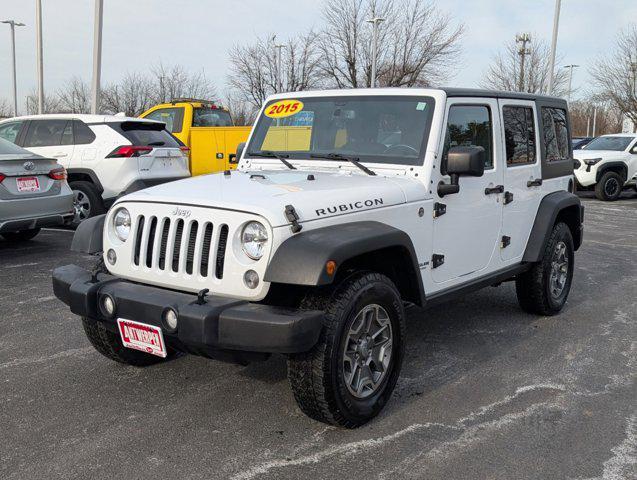 used 2015 Jeep Wrangler Unlimited car, priced at $21,190