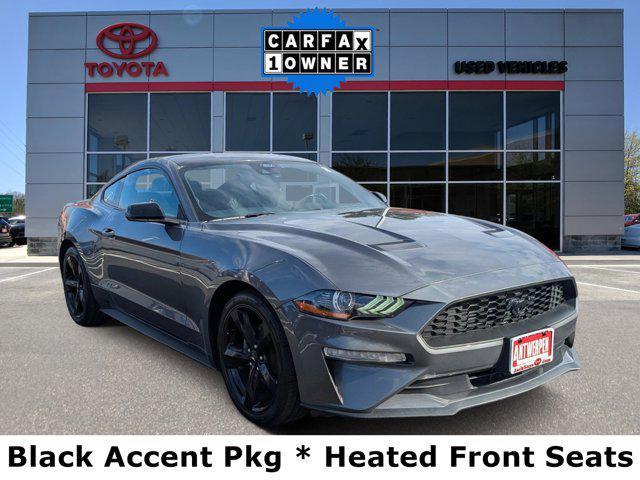 used 2021 Ford Mustang car, priced at $21,990