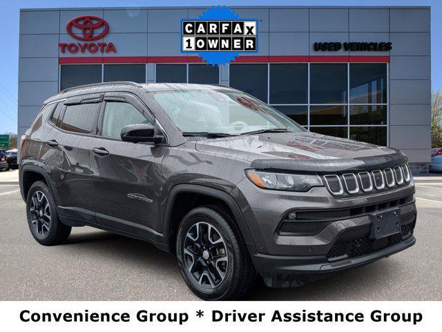used 2022 Jeep Compass car, priced at $19,895