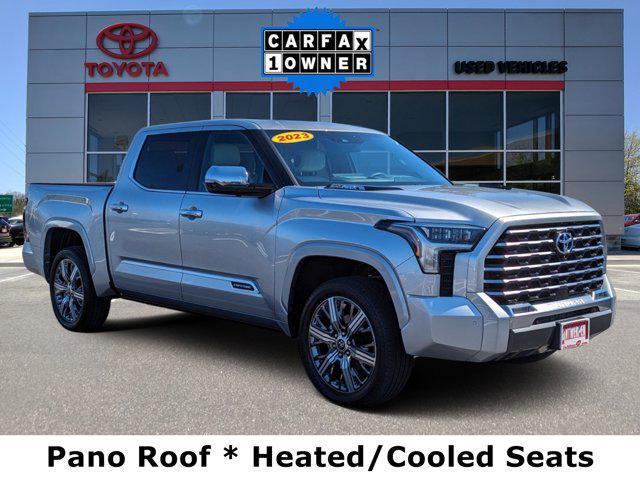 used 2023 Toyota Tundra Hybrid car, priced at $64,790