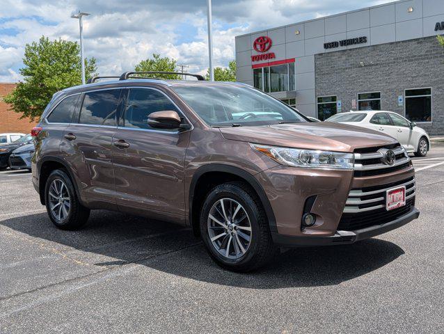 used 2017 Toyota Highlander car, priced at $22,000
