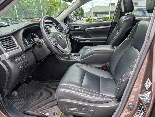 used 2017 Toyota Highlander car, priced at $22,000