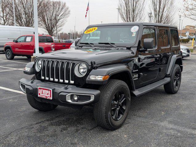 used 2021 Jeep Wrangler Unlimited car, priced at $31,990