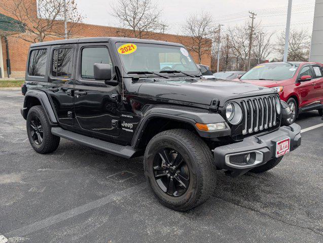 used 2021 Jeep Wrangler Unlimited car, priced at $31,990