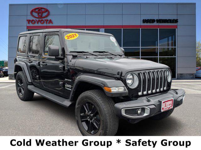 used 2021 Jeep Wrangler Unlimited car, priced at $31,990