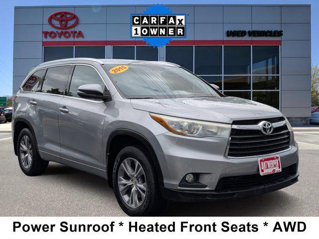 used 2015 Toyota Highlander car, priced at $16,495