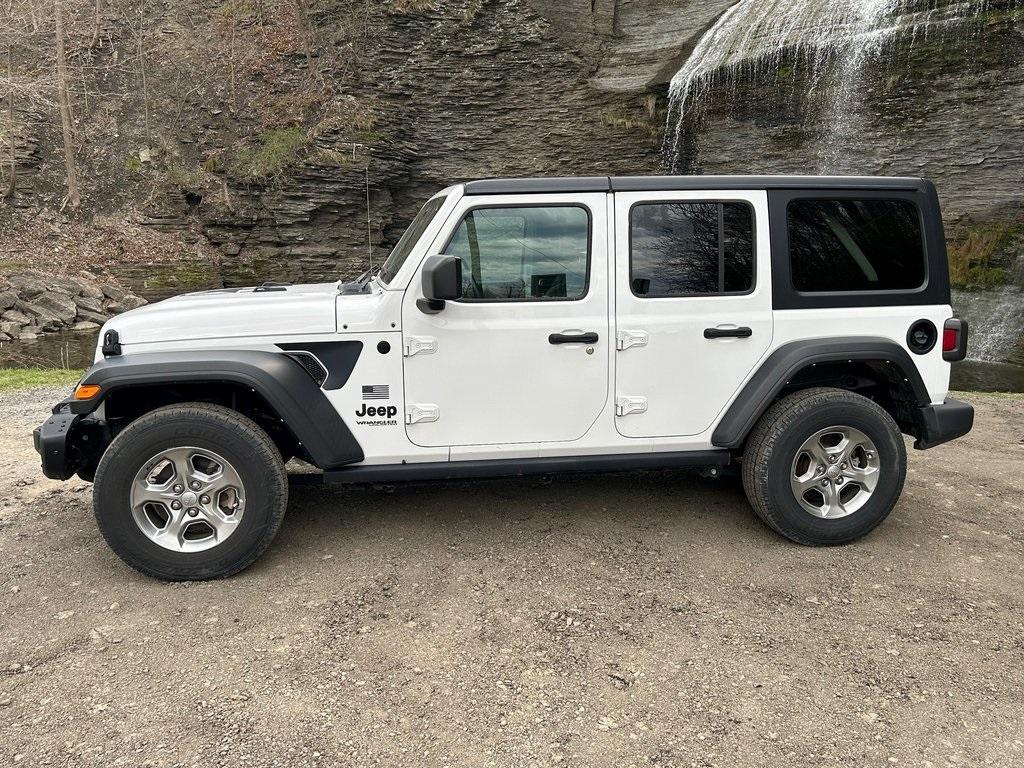 used 2021 Jeep Wrangler Unlimited car, priced at $25,999