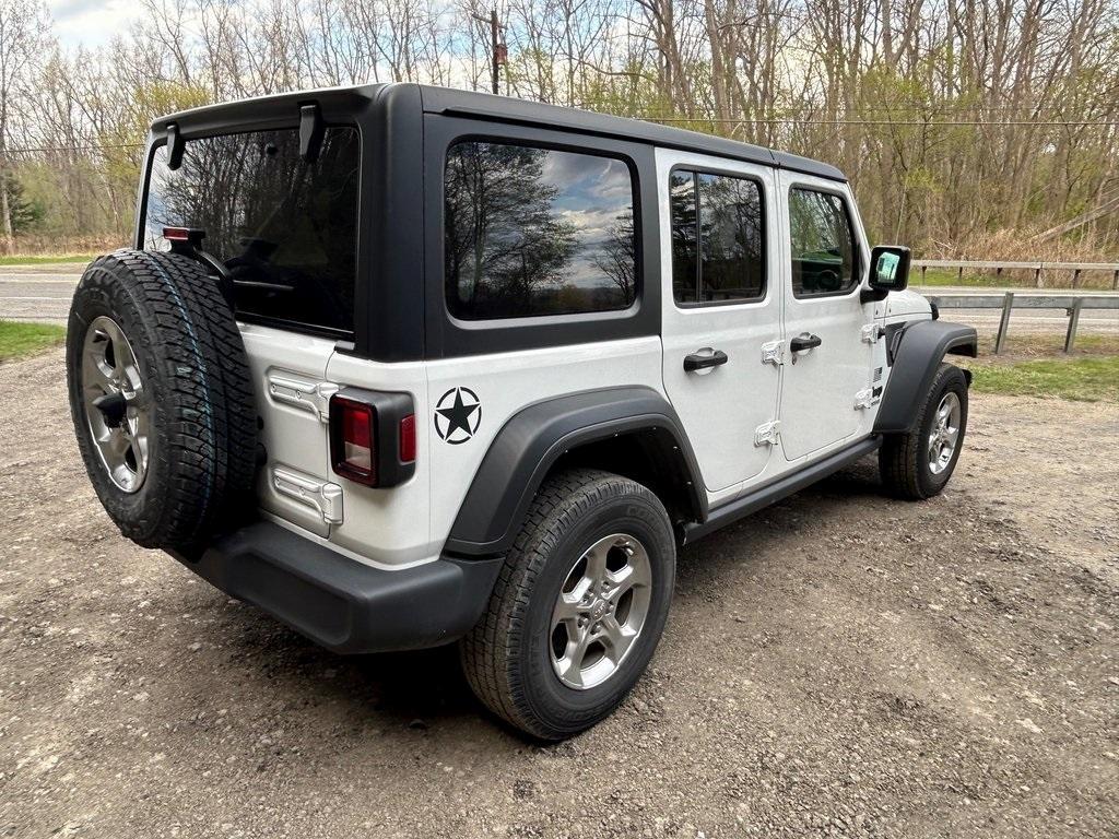 used 2021 Jeep Wrangler Unlimited car, priced at $25,999